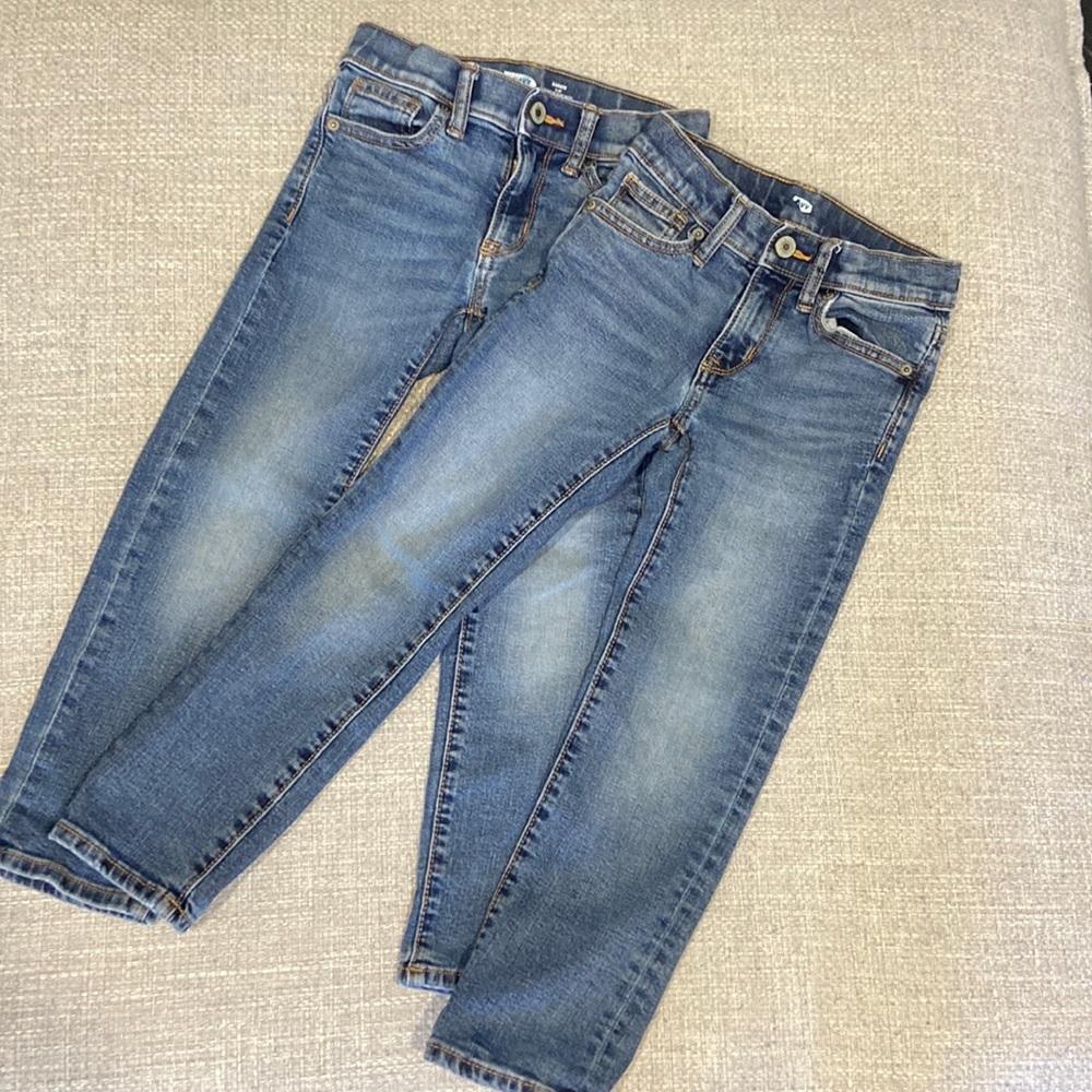Boys “karate slim” old navy jeans EUC - bundle of 2 pair